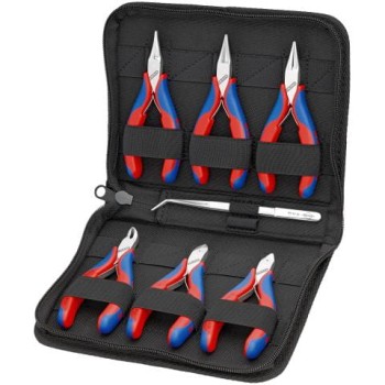 ZESTAW NARZĘDZI DLA ELEKTRONIKÓW, 7CZ. KNIPEX KN 00 20 16