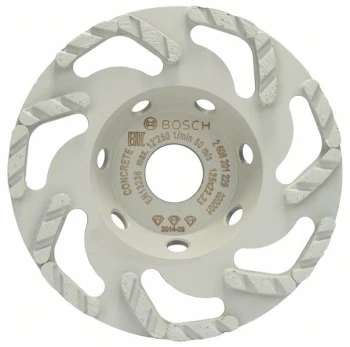 TARCZA DIAMENTOWA GARNKOWA 122*22*4.5 BEST/CONCRETE BOSCH 2608201229