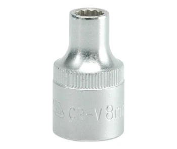 NASADKA KRÓTKA 12-KĄTNA CHROMOWANA 1/2'' 11MM YATO YT-1273