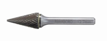 Frez do metalu Typ M, 6,0 x 50/20 - stożek ostry TCT ABRABORO 48116035