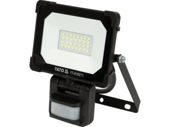 REFLEKTOR SMD LED 20W 1900LM Z CZUJNIKIEM RUCHU YATO YT-818271