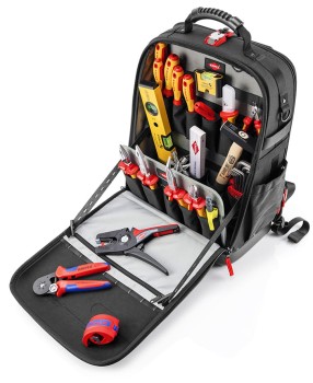 PLECAK NARZĘDZIOWY MODULAR X18 DLA ELEKTRYKÓW 23CZ. KNIPEX KN 00 21 50E