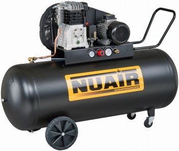 KOMPRESOR OLEJOWY PASOWY 200L 10BAR 3KM 400V NUAIR N/36LA541NUA