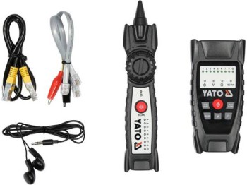WYKRYWACZ KABLI I TESTER PRZEWODÓW SIECIOWYCH RJ11 RJ45 YATO YT-73137