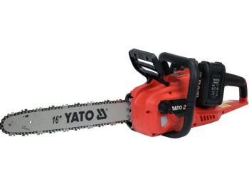 PILARKA ŁAŃCUCHOWA 16'' 2X18V BEZSZCZ.+2X4AH+PODWÓJNA ŁADOW. YATO YT-828131