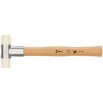 MŁOTEK Z TWORZYWA TWARDY DO SILNEGO POBIJANIA 101G., 40MM WERA W05000325001