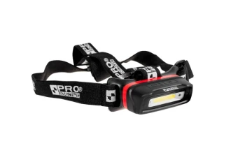 LATARKA CZOŁOWA LED Z AKU. MAGNET 300LM PRO 100-OS-104