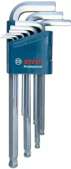 ZESTAW KLUCZY IMBUSOWYCH 9 EL. BOSCH 1600A01TH5