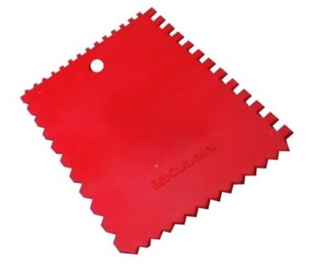 SZPACHLA Z TWORZYWA SZTUCZNEGO UNIVERSALNA 90*132MM KUBALA K0708
