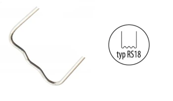 ZSZYWKI 0.8MM RS18 DO PLASTIKU 100 SZT. DEDRA DED75275
