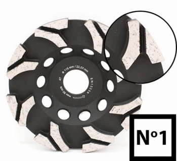 Tarcza diamentowa garnkowa 125 x 22 N1 ABRABORO 12514001