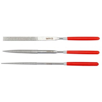 ZESTAW PILNIKÓW IGLAKÓW DIAMENTOWYCH 3*140*50MM YATO YT-6143