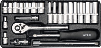 ZESTAW NARZĘDZIOWY 23CZ.1/4 YATO YT-14421