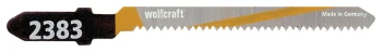 5 brzeszczotów - uchwyt T, twarde drewno, drewno z gwoździami WOLFCRAFT 2383100