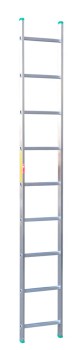 DRABINA ALUMINIOWA OPIERALNA 252CM 9 SZCZEBLI DRABEX DR2309