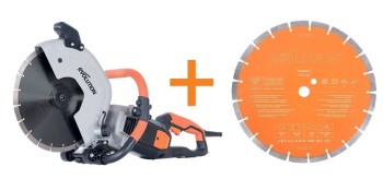 PRZECINARKA DO BETONU R300DCT + PD300SEG-CS EVOLUTION GLO EVO R300