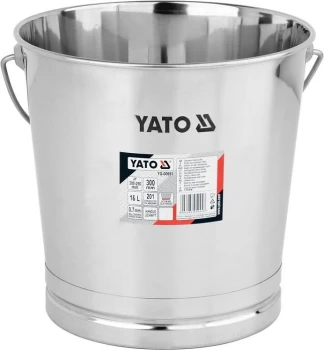 WIADRO / POJEMNIK ZE STALI NIERDZEWNEJ 16L. YATO YG-00651
