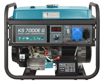AGREGAT HYBRYDOWY LPG/BENZYNOWY 1F 5,5 KW K&S GERMANY DX KS7000EG