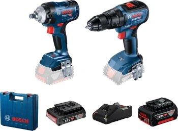 ZESTAW GDS18V-400 + GSB18V-50 1*2.0AH+1*5.0AH BOSCH 6019K0003