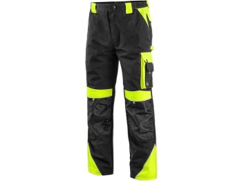SPODNIE DO PASA SIRIUS BRIGHTON CZARNO-ŻÓŁTE ROZM.50 CXS BHP CX180263