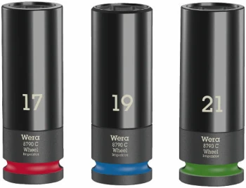 ZESTAW KLUCZY NASADOWYCH 1/2'' WHEEL IMPAKTOR C SET 1, 3SZT. WERA W05004595001