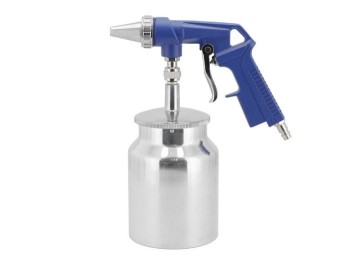 PISTOLET DO PIASKOWANIA 1/4' 6-8 BAR ZBIORNIK 1L AIRPRESS AP 45279