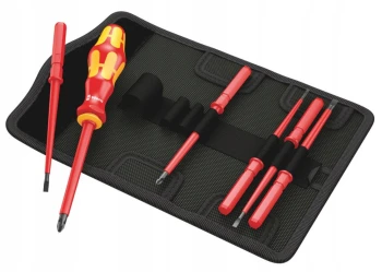 ZESTAW RĘKOJEŚĆ +6 TRZPIENI IZOLOWANYCH , UNIWERSAL 2 WERA W05003472001