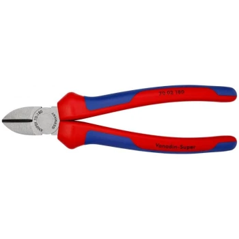 SZCZYPCE TNĄCE BOCZNE 180MM, POWLEKANE KNIPEX KN 70 02 180