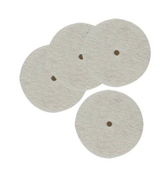 TARCZE POLERSKIE FILCOWE, KOŁO 10 SZT. PROXXON L/PR28798