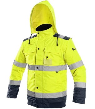 KURTKA OCIEPLANA 2W1 ŻÓŁTA LUTON ROZMIAR XXL CXS BHP CX204501