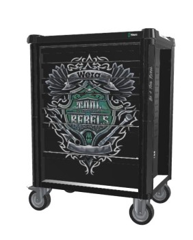 WÓZEK WARSZTATOWY 1 TOOL REBEL 9700 Z WYPOSAŻENIEM, 78CZ. WERA W05150130001