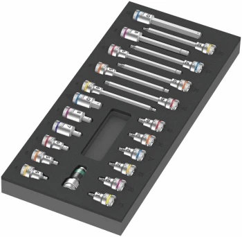 WKŁADKA PIANKOWA ZYKLOP 3/8''B, SET 1, 22CZ. WERA W05150113001