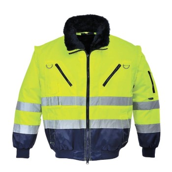 KURTKA OSTRZEGAWCZA OCIEPLANA PILOT 3W1 PJ50 ROZMIAR M PORTWEST KUR PJ50Y M