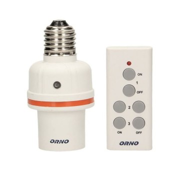 BEZPRZEWODOWE GNIAZDO ŻARÓWKI RS-6 + PILOT VIRONE ON-RS-6