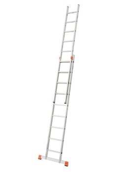 Drabina rozsuwana 2x9 Fabilo 129277 Krause wysokość robocza 5.25m
