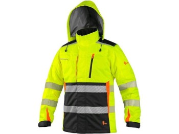 KURTKA OCIEPLANA ŻÓŁTO-CZARNA BENSON ROZMIAR M CXS BHP CX251802