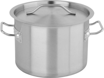 GARNEK NISKI Z POKRYWKĄ ZE STALI NIERDZEWNEJ 25X18 CM 9L YATO GASTRO YG-00046