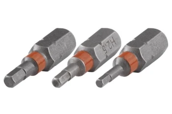 Bit 6-kąt wew. 2 + 2,5 + 3 - 25 mm 3 szt. WOLFCRAFT 1339000