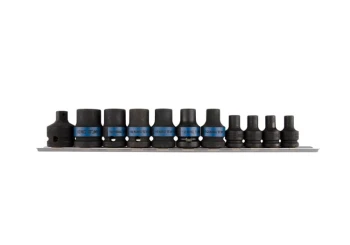 ZESTAW NASADEK UDAROWYCH 3/8''+1/2'' 11CZ. KING TONY KY7411PP