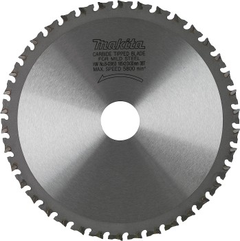 PIŁA SPIEKOWA DO METALU SPACJALIZED 185*30 38Z MAKITA B-33423