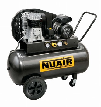 KOMPRESOR OLEJOWY PASOWY 100L 10BAR 3KM 400V NUAIR N/36FA541NUA