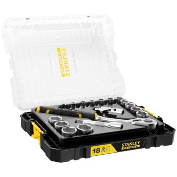 ZESTAW NARZĘDZIOWY PRO-STACK 3/8'' , 18SZT. STANLEY S/98-102-0