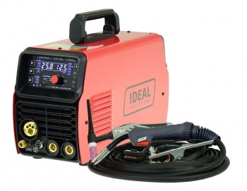 PÓŁAUTOMAT SPAWALNICZY TECNOMIG 203 MIG/TIG/MMA SYNERGIC LED IDEAL TMIG203LE