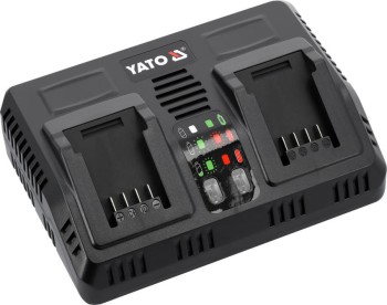 INTELIGENTNA ŁADOWARKA PODWÓJNA 18V (2,4-4,5A) YATO YT-828501