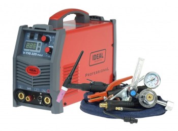 SPAWARKA INWERTOROWA TIG + MMA HF 225PULS IDEAL VTIG225P
