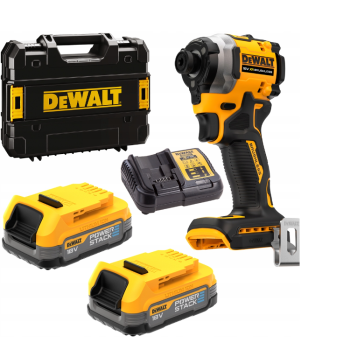 ZAKRĘTARKA UDAR.18V DCF860E2T 208Nm 2x1,7Ah POWERSTACK TSTAK DEWALT DCF860E2T-QW
