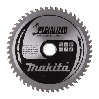 PIŁA TARCZOWA 150x20x52z DO ALUMINIUM MAKITA MB-47064