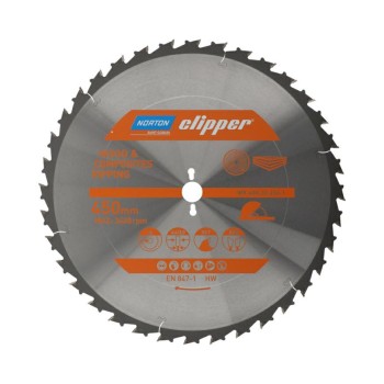 PIŁA TARCZOWA 450mm x 30mm x 36z PRO WOOD RIPPING (4,4/3,0) NORTON N70184631830
