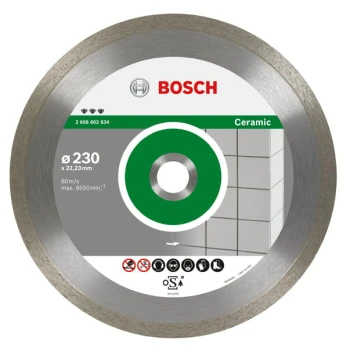 TARCZA DIAMENTOWA 250x25,4 PEŁ CERAMIC BOSCH B2608602638