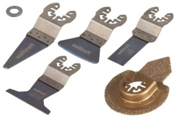 Zestaw brzeszczotów do multinarzędzi - Pro WOLFCRAFT 3962000